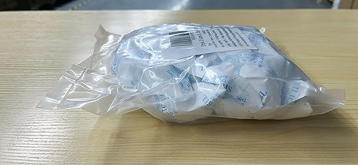 O2frepak 20 Gram(30Packs) Food Grade Moisture Absorbers Silica Gel Packs Desiccant for Storage,Food Safe Dessicant Silica Gel Packets for Moisture Storage Control