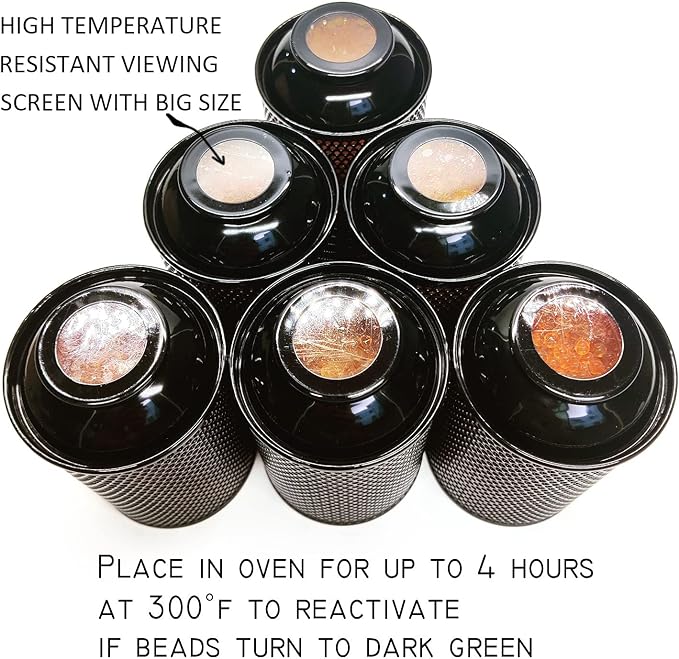 Gun Safe Dehumidifier, Moisture Absorbers, TOAAOT 200g Silica Gel Canister for Gun Case, Tool Box (6 Units)