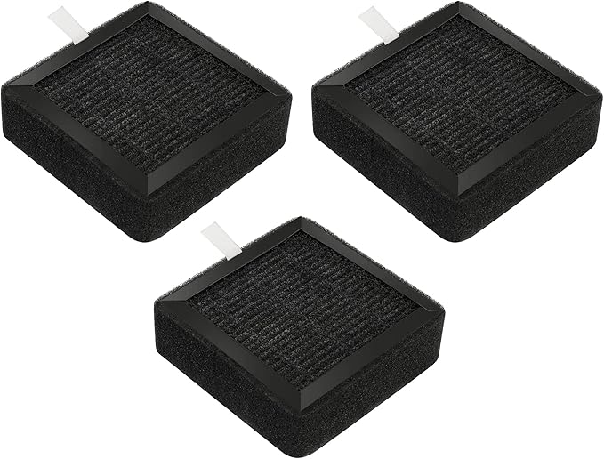 Fette Filter - Air Purifier True HEPA Replacement Filter Compatible with OSIMO A2 Air Purifier with High-Efficiency Activated Carbon Filter - Pack of 3