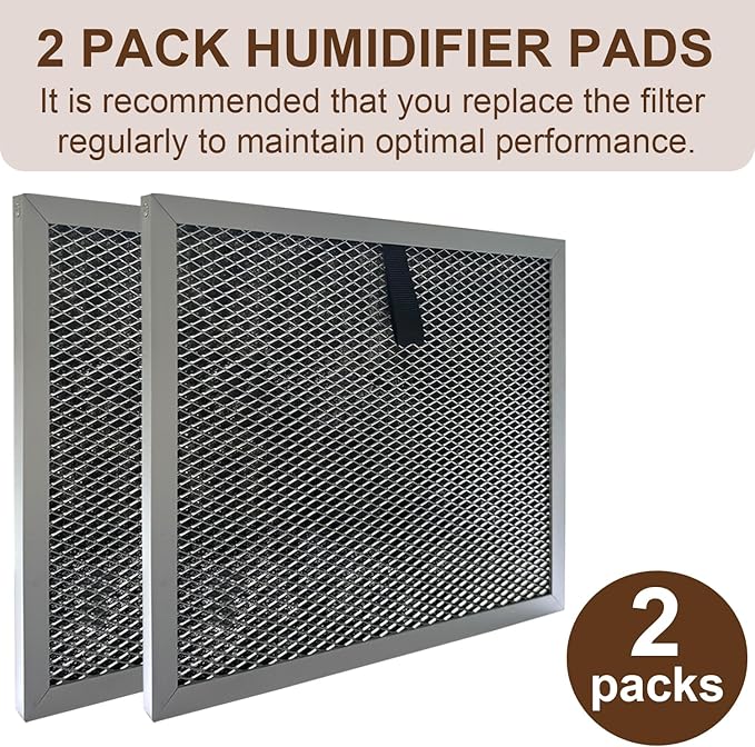 2 Pack HD35P MERV-1 Dehumidifier Filters Compatible with ALORAIR Crawl Space Dehumidifiers Sentinel HD35P & Sentinel HS35, Accessory Part