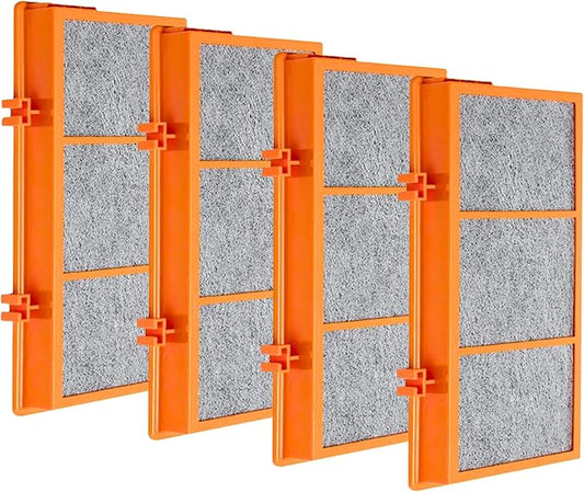 Nispira AER1 Filter Replacement for Holmes Air Purifier Smoke Grabber HAPF30AS-U4R HAPF30AT Odors Dust VOCs Remover 1.2 x 10 x 4.6 Inches, 4 Packs.