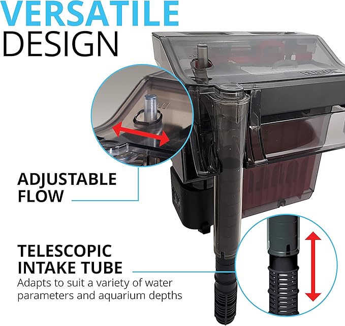 Fluval C3 Power Filter, Fish Tank Filter for Aquariums up to 50 Gal.