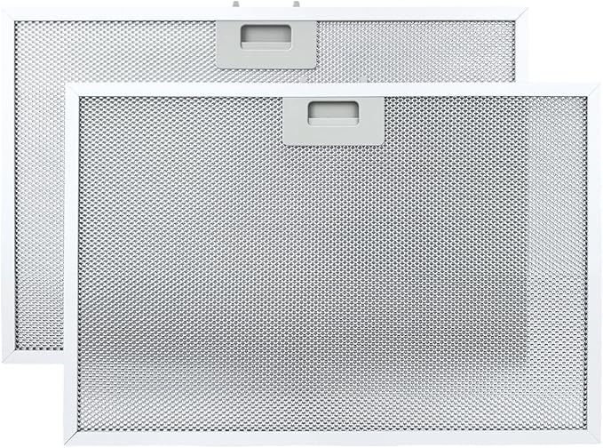 2 Pcs WB02X11012 Range Hood Filter Fit for GE JV565H1BB JV565H1CC JV666H2SS JV566h2SS JV565H1WW