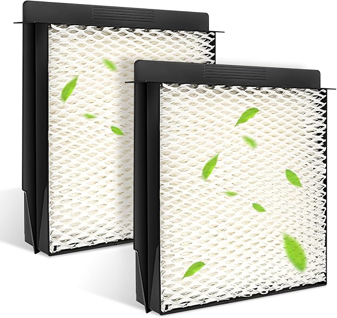 1040 Wick Humidifier Filter Replacement for Essick Air AIRCARE Humidifier Filter B40 B40-C 3D6 100 5D6 700 7D6-100 E35000 CM330AWHT CM330DWHT, Humidifier Filters Fit Moist Air MA0300 (2 pcs, white)