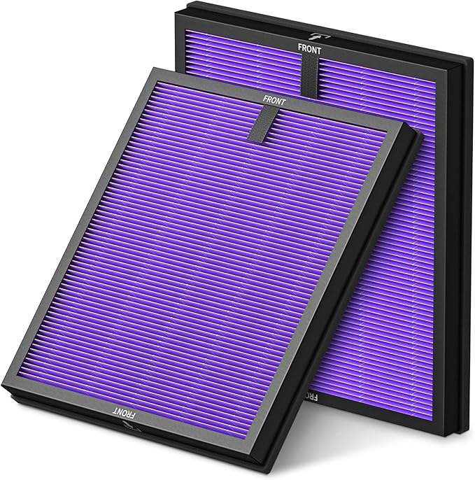 HY4866 Filters Compatible with MORENTO HY4866, WESTHEY HY4866, YIOU M1 Air Purifi-er, 3-in-1 Efficient Filter High-Efficiency Activated Carbon Filter, Multifunction Version