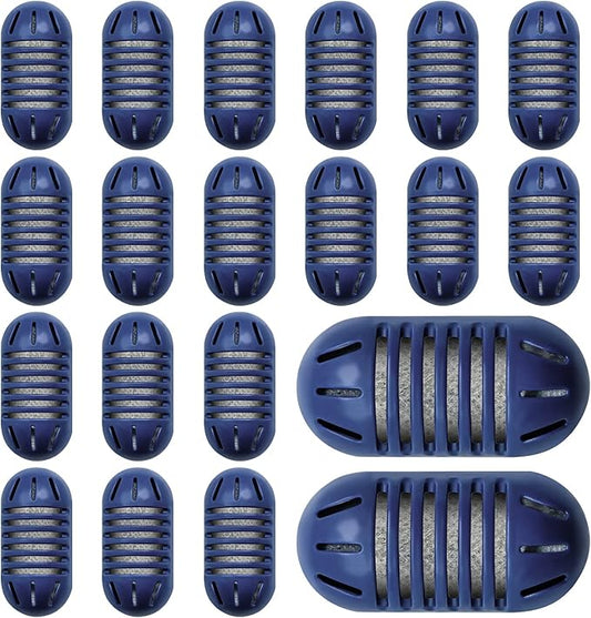 Funmit Demineralization Cartridge for HoMedics Ultrasonic Humidifiers, 20-Pack Demineralization Cartridges Filter Replacement, Prevents Hard Water Build-Up, Filters Mineral Deposits, Purifies Water