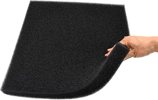 Aquarium Filter Bio Sponge Pad, Foam Sponges Filter Media, Cut fit it Filter Accessories for Fish Tanks and Ponds (18"x18"x1.6" (35PPI) 1 Pack)