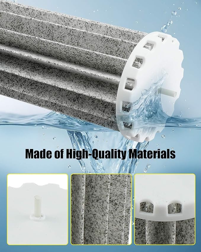 ULZOZN 4PCS Aquarium Fish Tank Filters Fit for Marineland Penguin 200 350 200B 350B, Biowheel Aquarium Filters Replace PRBW2350B