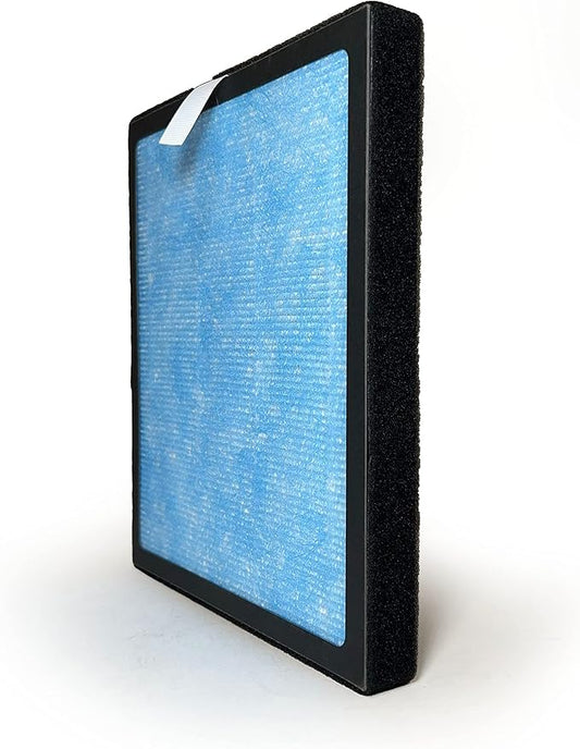 Nispira 3-in-1 HEPA with Carbon Original Blue Filter Replacement For YIOU R1 Air Purifier, 1 Pack