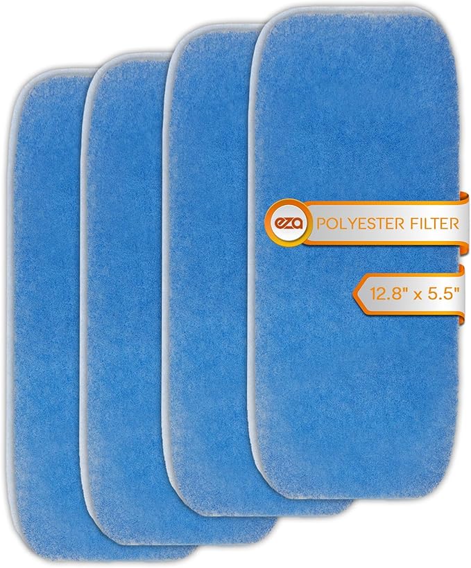 RV Air Conditioner Filter - 12.875" x 5.5" RV AC Replacement Filter for Entegra Coach and Fifth Wheel MERV 8 Air Filter (4 Pack)
