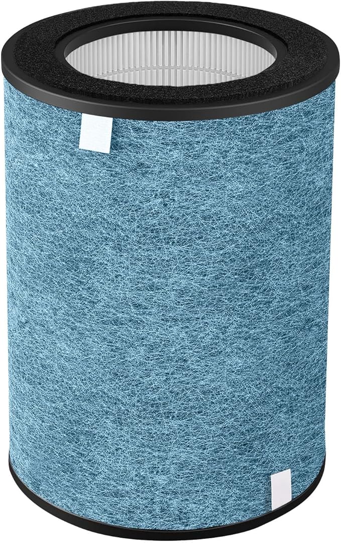 HP302 HP202 HC502 Replacement Filter Compatible with Shark HP200, HP300, HC500, UA & AP Series,3-in-1 H13 Grade True HEPA Filter,Part # HE2FKBAS,HE2FKBASMB,HE2FKPET (1)