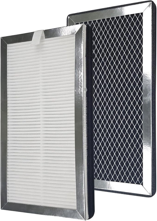 MA-15 Air Purifier Filters Replacement for Medify Air MA 15 Series, 3-in-1 Composite Filter with H13 True HEPA, Activated Carbon and Prefilter，2 Pack