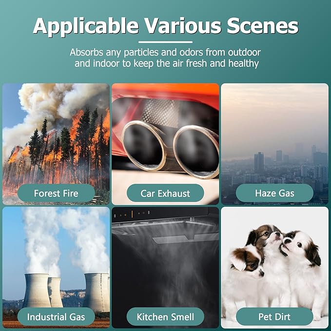 TP01 HEPA Filter Replacement for Dyson Tower Purifier Pure Cool Link TP01, TP02, TP03, AM11, BP01, Funmit 360° Combi HEPA and Activated Carbon Filter, Compared to Part 968126-03, 2 Pack