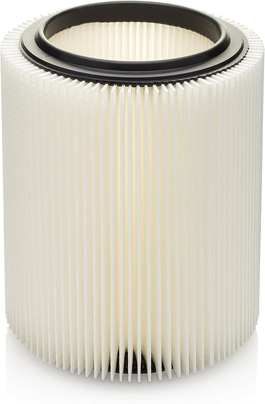Replacement Filter for Craftsman and Ridgid Shop Vacs Part # 9-17816 & Part # VF4000, 1 Pack + Cap, Original Filter