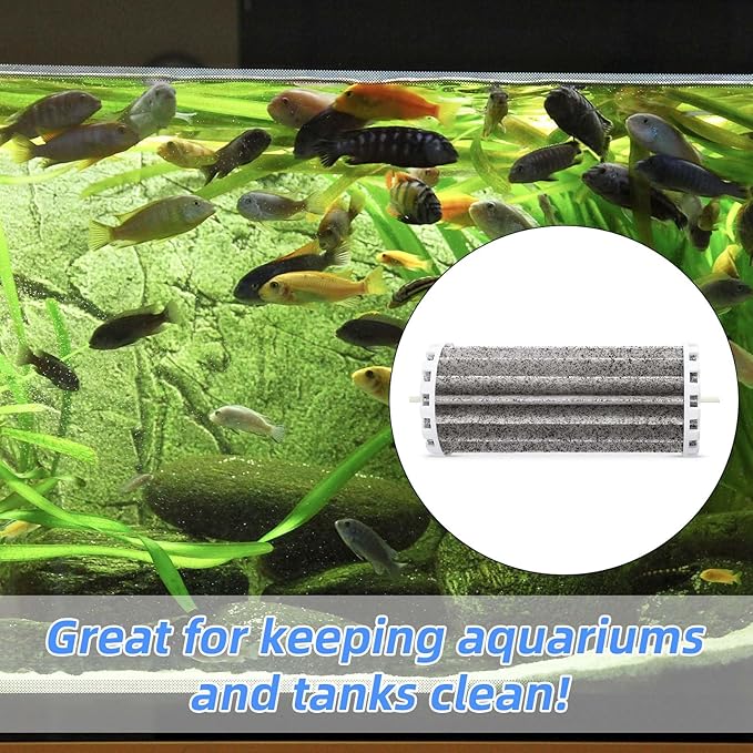 2pcs Aquarium Filter, Power Biowheel Filter Cartridge Replacement Assembly for Fish Tank Aquarium Parts Compatible with Penguin PRBW2350B