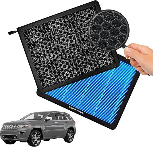 Cabin Air Filter CF11183 Fits 2011-2025 Dodge Durango and 2011-2021 Jeep Grand Cherokee, Honeycomb Structure and Activated Carbon, Durable and Sturdy (1 Pack)