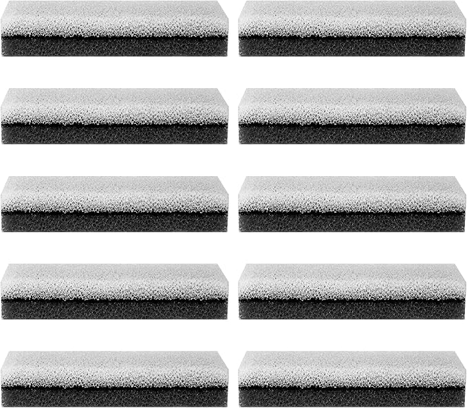 10 Pcs Pet Fountain Filters Replacement for WF020 Cat Water Fountain, Dog Water Dispenser Cat Fountain Filters