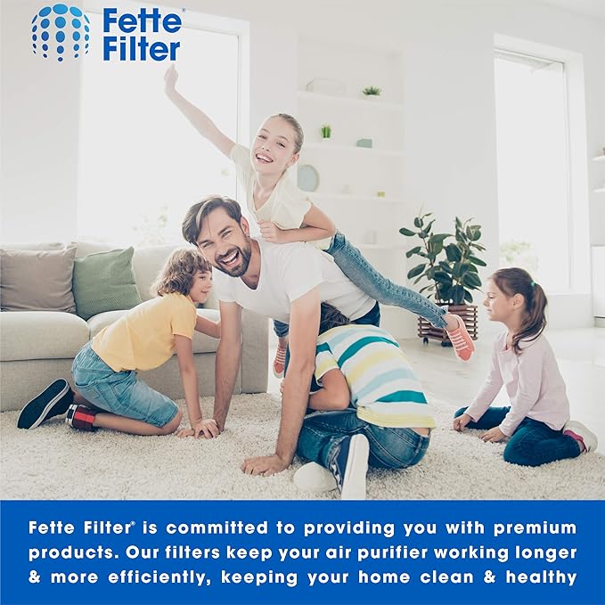 Fette Filter - Air Purifier Filter Replacement Compatible with HomeMedics AP-T20 and AP-20WT Tower Air Purifiers Compare to Part # AP-T20FL - Pack of 1