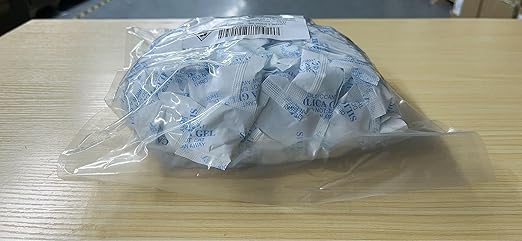 O2frepak 5 Gram(200Packs) Food Grade Moisture Absorbers Silica Gel Packs Desiccant for Storage,Food Safe Dessicant Silica Gel Packets for Moisture Storage Control