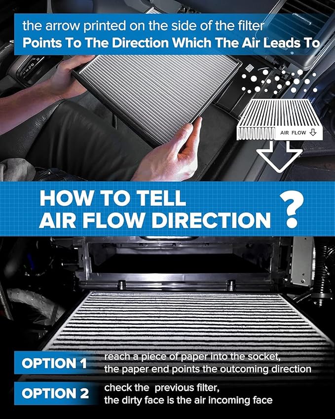 PHILTOP Cabin Air Filter, Replacement for CF12436,Impreza 2017-2023,Ascent 2019-2023,Outback 2020-2024,Legacy 2020-2024, Premium Cabin Filter with Activated Carbon Filter