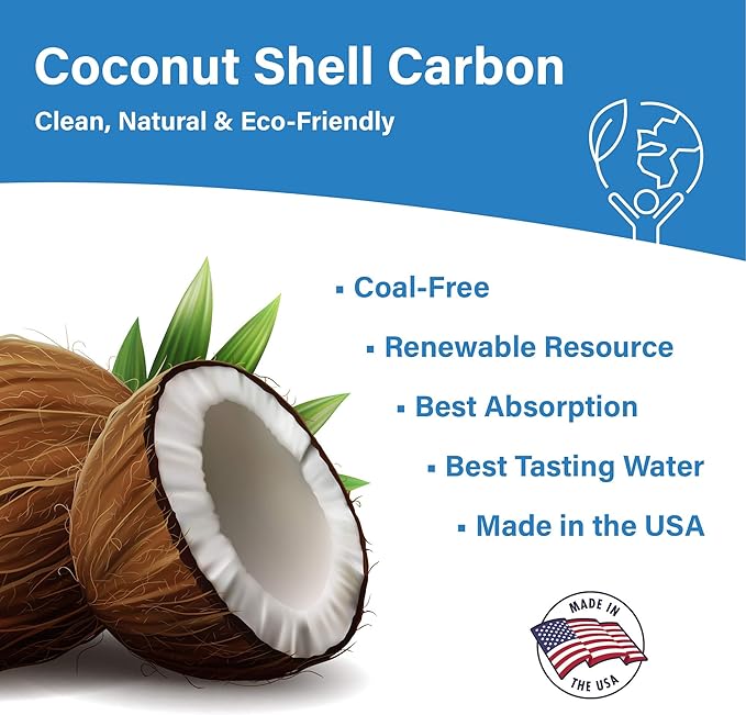 APPLIED MEMBRANES Reverse Osmosis Membrane and Filter Replacement, 5-Piece Set for 5-Stage Water Filtration Systems