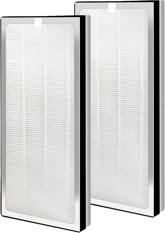 2 Pack 40 Replacement Filter for MA Air Puri-Fier Models 40, 3-in-1 Contains Pre-Filter and Activated Carbon Fil-ter。