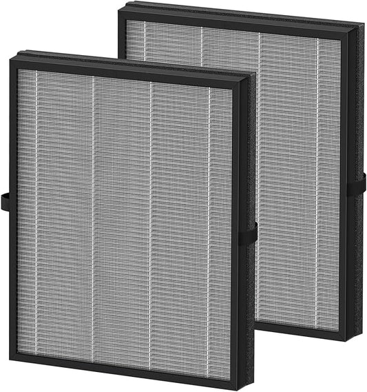 2 Pack MK04 Air Filter Replacement Compatible with AROEVE MK04 MG04JH Air Puri-Fier, 4-in-1 High-Efficiency Smoke Rem-Oval Material H13 HEPA Filter Suitable- Enhanced Smoke Rem-Oval Version