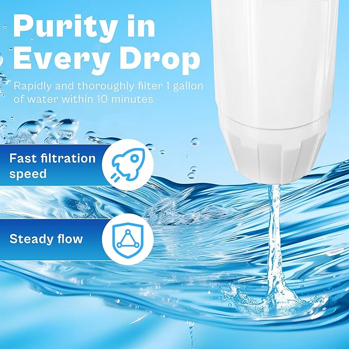 Upgraded Water Filter ZR-001 fit for water 8 10 12 Cup Pitcher Dispenser ZR-017 ZR-004 ZP-006 ZD-013 ZS-008 Multi-Stage Filter Reduce Lead Chromium Cl 12 Pack prime&swift