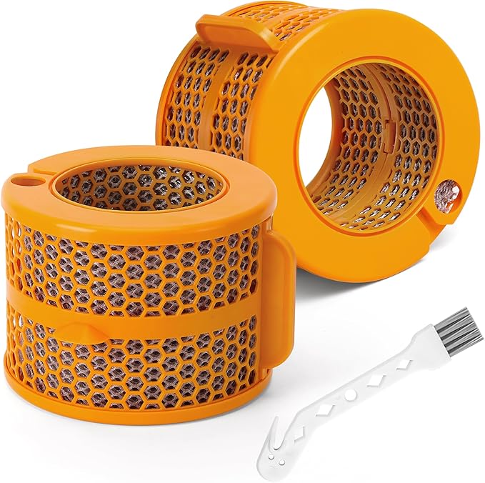 PH04 PH03 Evaporator Filter Replacement Assembly Compatible with Dyson PH01 PH02 PH03 PH04 PH3A Purifier Humidify + Cool, 2 Pack Air Purifier Humidifier Evaporator Filter, 1 Cleaning Brush