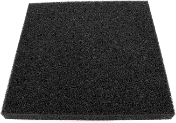 Aquarium Filter Bio Sponge Pad, Foam Sponges Filter Media, Cut fit it Filter Accessories for Fish Tanks and Ponds (18"x18"x1.6" (50PPI) 1 Pack)