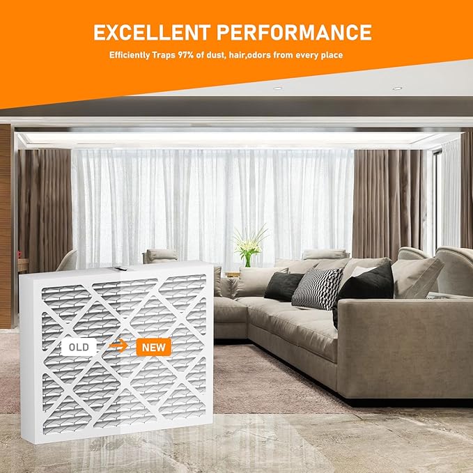 PN07126 MERV-13 Dehumidifier Filter Replacement Compatible with Sanidry Sedona Dehumidifier Filter PN07126, Pack of 4