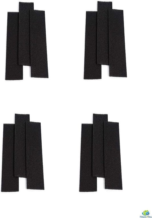 Carbon Register Vent Air, Odor & Dust Filters 3 Pack 12" x 16" by CFS (12)