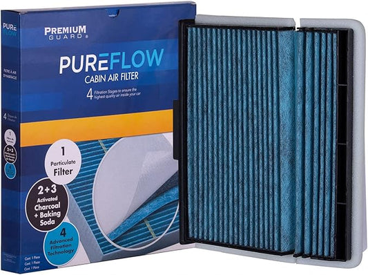 PureFlow Cabin Air Filter PC5384X | Fits 2003-2004 Ford F-250 Super Duty, F-350 Super Duty, 2004 F-150 Heritage, 2003-2004 F-550 Super Duty, F-450 Super Duty
