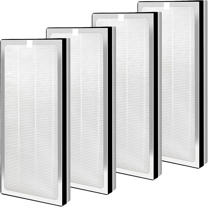 4 Pack 40 Replacement Filter for MA Air Puri-Fier Models 40, 3-in-1 Contains Pre-Filter and Activated Carbon Fil-ter。