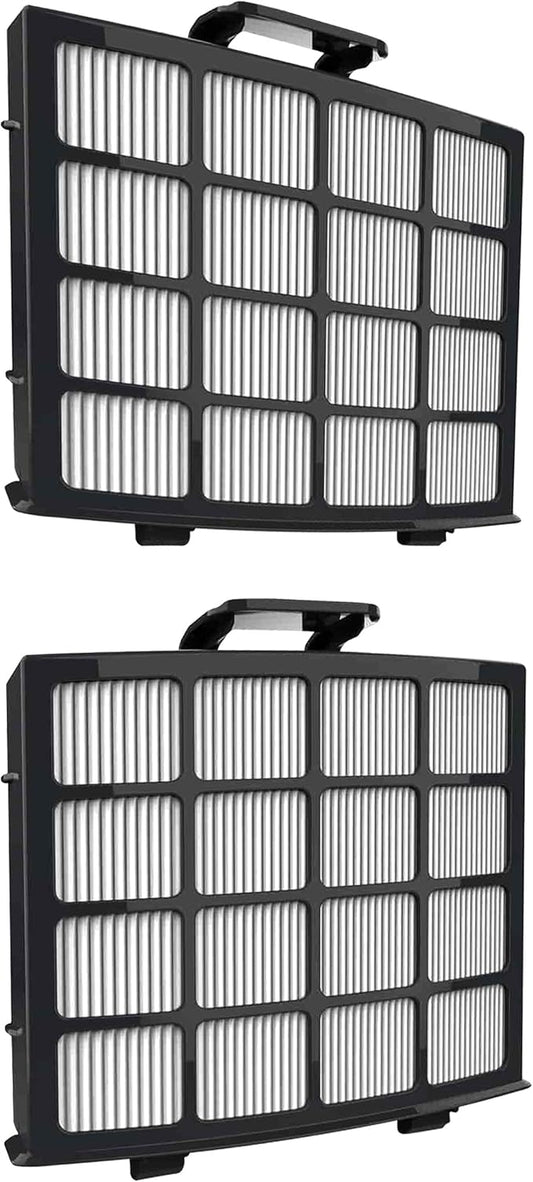 Fette Filter - Replacement Post-Motor Filters Compatible with Shark Vertex DuoClean PowerFin Upright Vacuum. Compare to Part # XHFAZ2000 (2QTY))