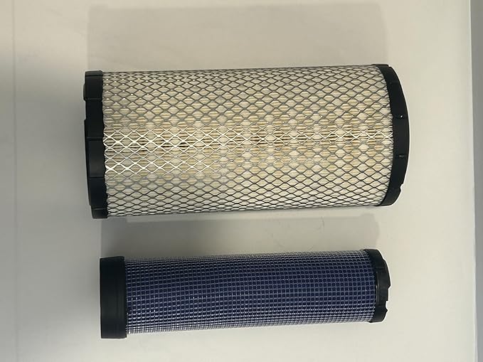Engine Air Filter Compatiblw with Donaldson P828889 P829333 John Deere AT171853 AT171854 Caterpillar Cat Backhoe 110-6326 110-6331 Wix 46569 Case 222422A1 Baldwin RS3545 Engine Air Filtration