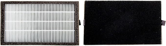 FLT4100 Filter E Replacement Compatible with GermGuardian AC4100, AC4150 Air Purifiers – HEPA + Carbon Pre-Filter Set by LifeSupplyUSA (1-Pack)