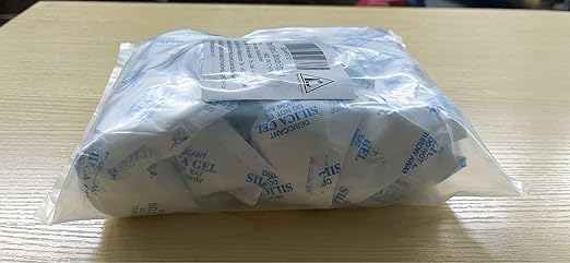 O2frepak 50Gram(20Packets) Food Grade Moisture Absorbers Silica Gel Packs Desiccant for Storage,Food Safe Dessicant Silica Gel Packets for Moisture Storage Control
