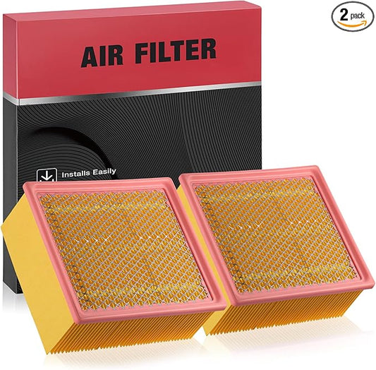 BDFHYK 2PC CA10261 Engine Air Filters Compatible with Ram 2011-2022 2500/4500/5500, 2011-2023 3500, Compatible with Dodge 2007-2010 Ram 2500/Ram 3500, 2008-2010 Ram 4500/Ram 5500