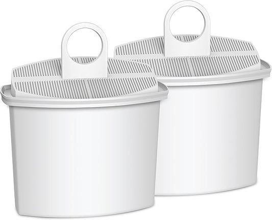 Waterdrop Coffee Water Filter, Replacement for Braun® KWF2, 3106, 3112, 3115, 3116, KF600, KF590E, KF580, KF550, KF190, KF187, KF155, KF150, KF140，TÜV SÜD Certified, 2 Packs