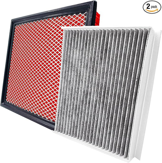 JTBU150-10262 Engine and Cabin Air Filter for F-150(2015-2023),Navigator(2018-2024),EXPEDITION(2018-2024) (V6-3.5L)
