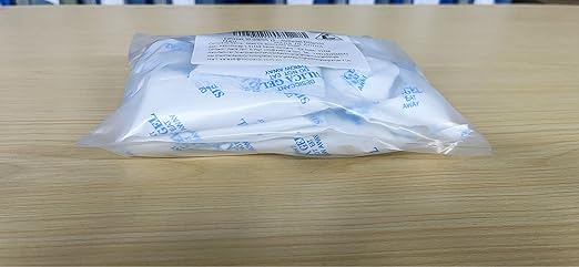 O2frepak 50 Gram(10Packs) Food Grade Moisture Absorbers Silica Gel Packs Desiccant for Storage,Food Safe Dessicant Silica Gel Packets for Moisture Storage Control