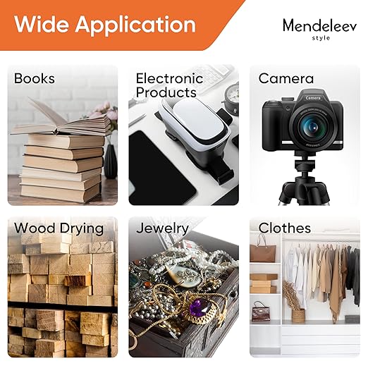 2 LB Blue Silica Desiccant Beads - Indicating Silica Gel Beads Drying Silica Beads Reusable Silica Gel Desiccant Dehumidifier