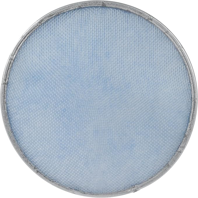 Vent Systems 8" Filter Replacement - Duct Filter - G4 Class Filtration Purifier System with Steel Mesh Screen - Air Vent Filters for Dust Collection/Air Purification - Rigid/Flexible Vent Hose
