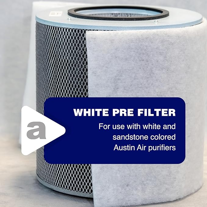 Austin Air Healthmate Junior Replacement Filter, White – Zeolite, Air Filters for Home, and Carbon Filter Replacement for Superior Air Quality, Model FR200