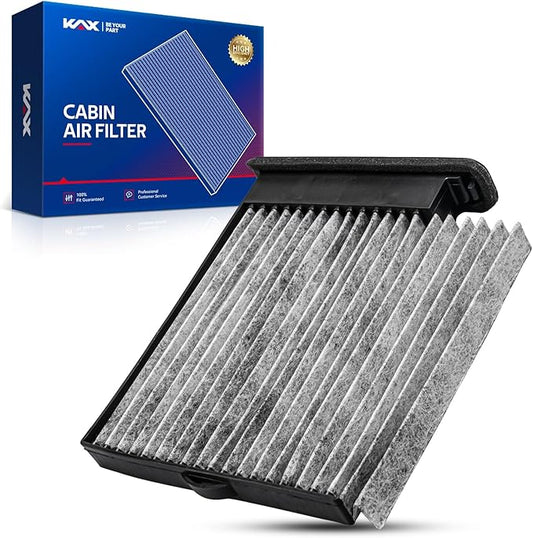 KAX Premiun Cabin Air Filter CF10545 Replacement for Versa 2007, 2008, 2009, 2010, 2011, 2012, Strong Adsorption w/Upgraded Activated Carbon