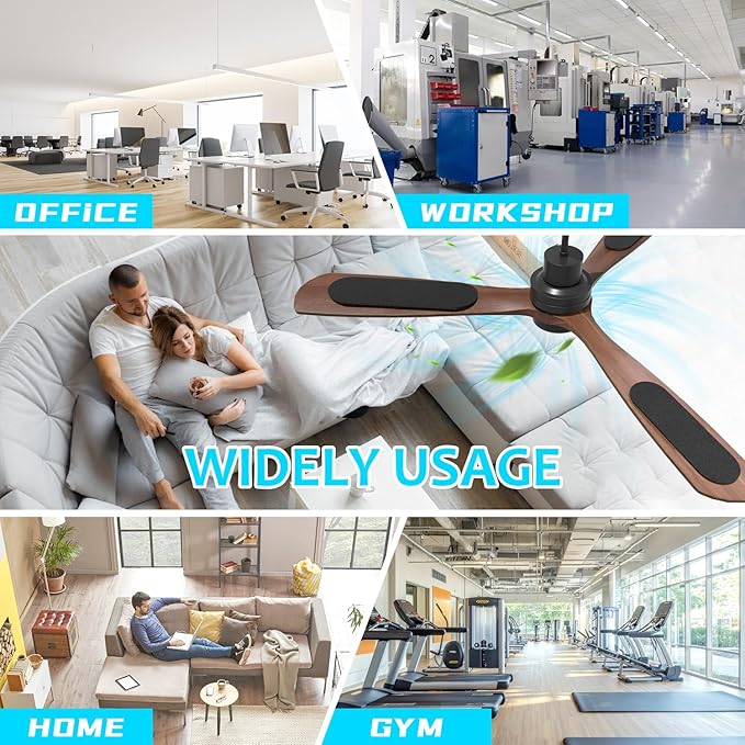 Ceiling Fan Filters for Blades Easy-Stick Strong Fixity Activated Coconut Carbon Fan Filter for Ceiling Fan, Universal Fan Blade Air Fresh Purifier Cat Litter Box Filter, White (Black-15pcs)