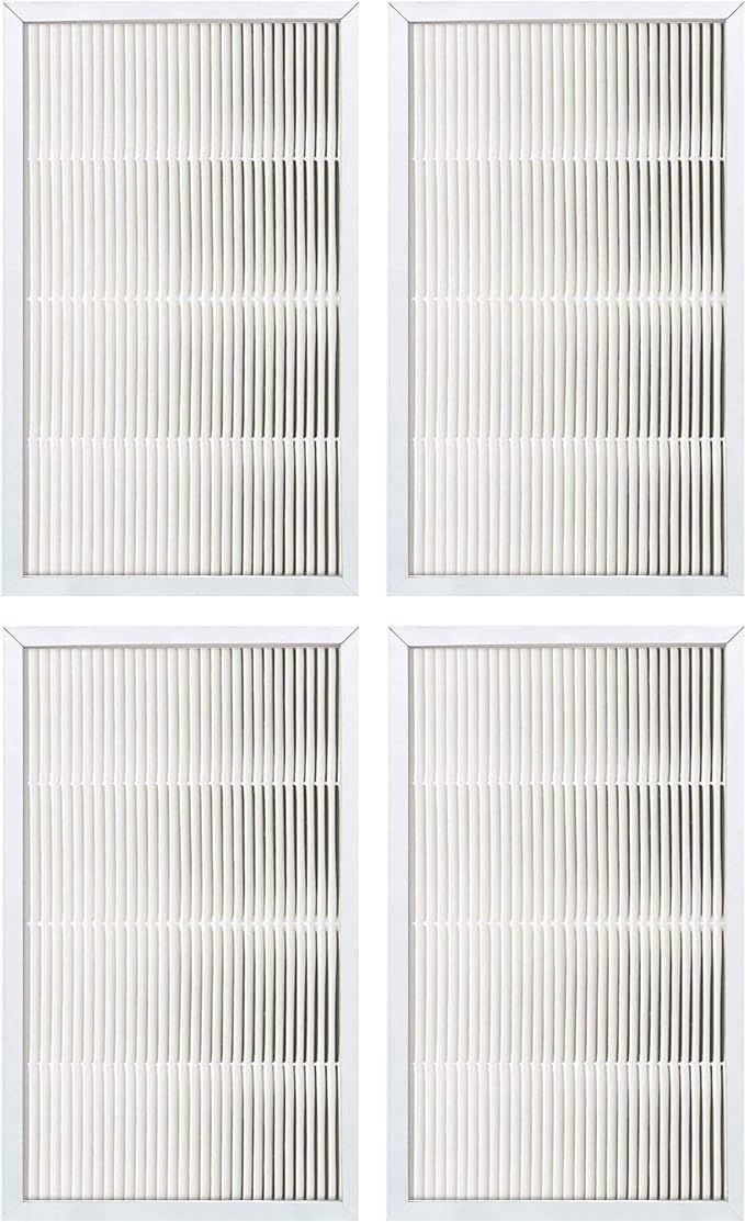 Fette Filter - Air Cleaning Filter, 9" x 15" Compatible With 3M Filtrete FAPF02 & FAPF024 for model # FAP01-RMS, FAP02-RMS, FAP02 - Pack of 4