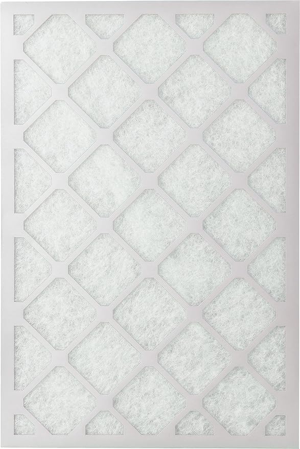 Nordic Pure 18x20x1 (Actual Size: 17 1/2 x 19 1/2 x 3/4) Poly Green MERV 6 AC Furnace Air Filters – Reduces Dust, Pollen, Pet Dander & Allergens – 6-Pack