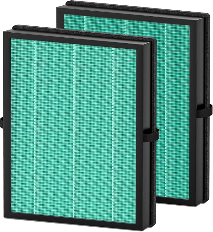MK04 MG04JH Replacement Pet Filters Compatible with MK04 MG04JH Air Purifier HEPA Pet Filter For Pet Dander For Home Large Room Up to 1095 Sq.Ft, Compared to MK-04 MK04LX, 2 Pack